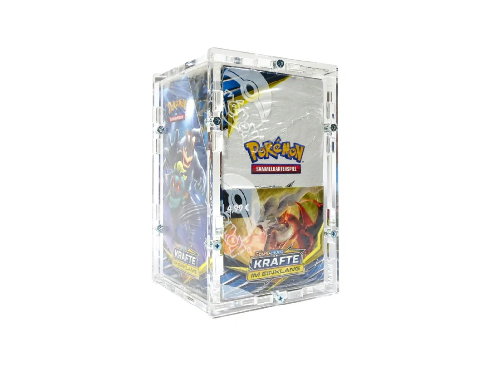 Akrylový box Pokémon booster box 18x booster