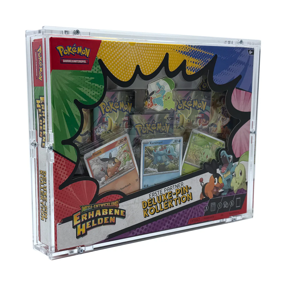 Akrylový box Pokémon First Partner Deluxe Pin Collection Ascended Heroes