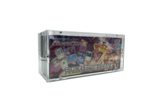 Akrylový box Pokémon Japonský Ruler of the Black Flame Deck Build Box