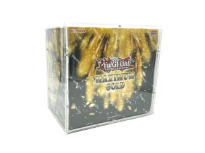Akrylový box Yu-Gi-Oh! - Maximum Gold 1st Edition booster box