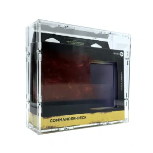 Akrylový box Magic the Gathering - Commander Deck Box se stuhou (V2)