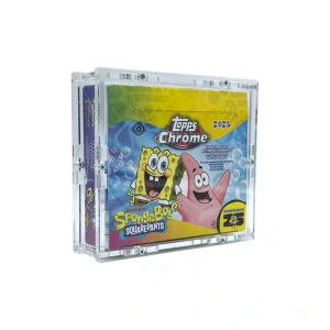 Akrylový box Topps Chrome SpongeBob 25th Anniversary Hobby Box
