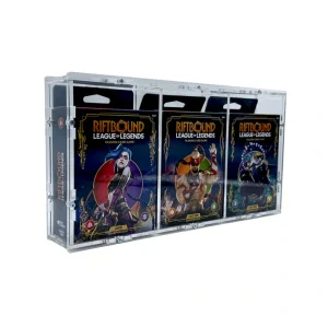 Akrylový box 3x League of Legends Riftbound Champion Deck (ENG)
