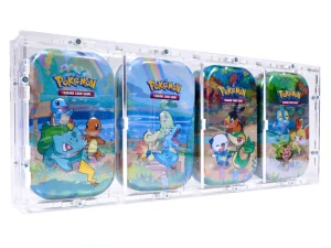 Akrylový box Pokémon 4x Tin - mini