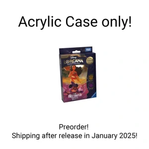 Akrylový box Disney Lorcana Starter Theme Deck First Chapter - JAP
