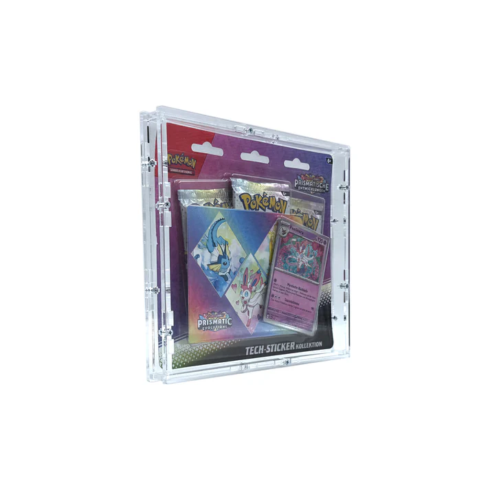 Akrylový box Pokémon Tech-Sticker Collection Prismatic Evolutions