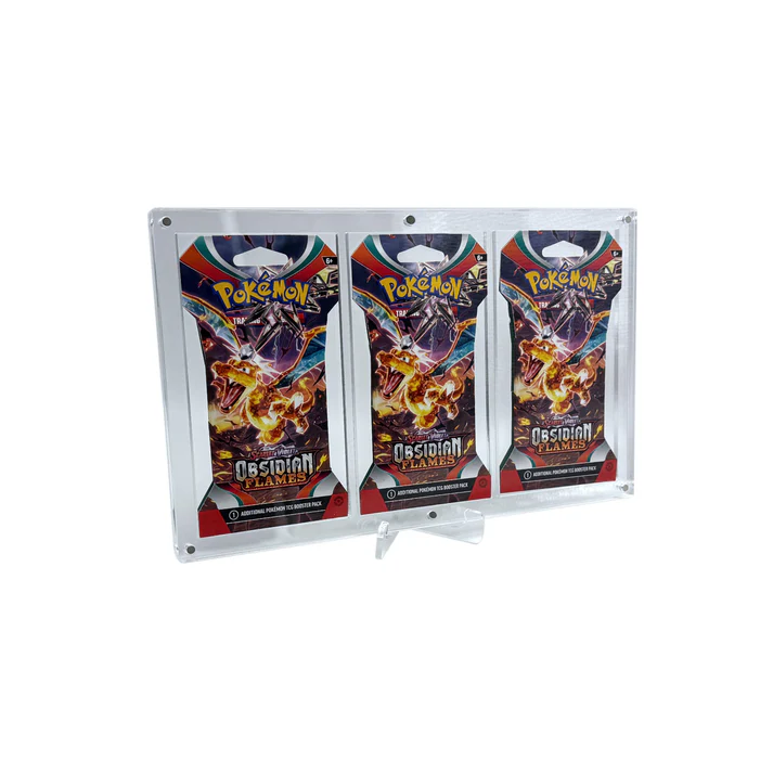 Akrylový box Pokémon 3x sleeved booster