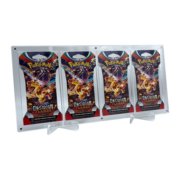 Akrylový box Pokémon 4x sleeved booster