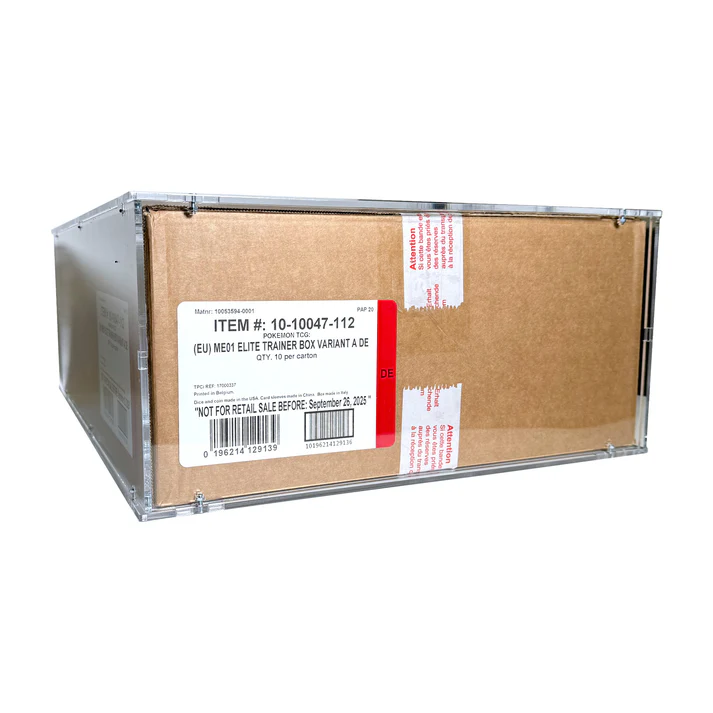 Akrylový box Pokémon 10x Elite Trainer Box ETB case