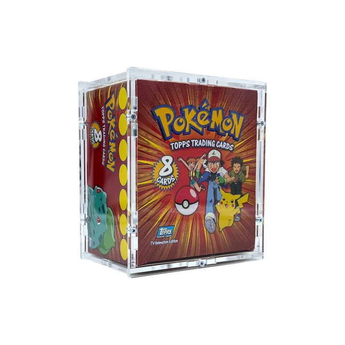 Akrylový box Topps Pokemon 8 Card Box