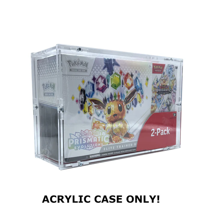 Akrylový box Pokémon Costco 2-Pack ETB and Booster Bundle