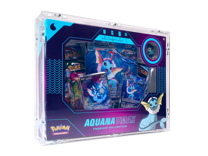 Akrylový box Pokémon VMAX Premium Collection EU verze