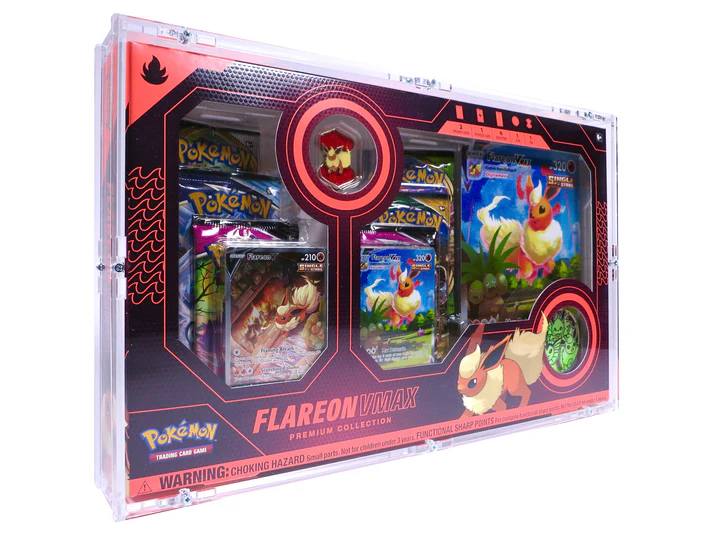 Akrylový box Pokémon VMAX Premium Collection US verze