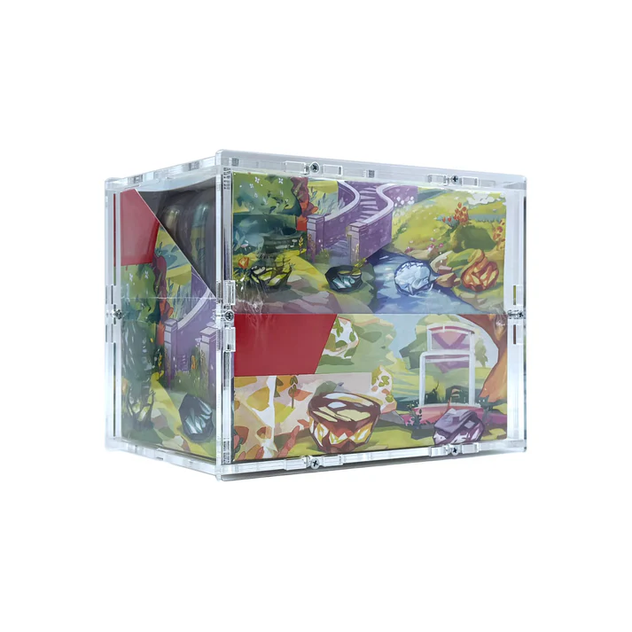 Akrylový box Pokémon Mini Tin Case Display Prismatic Evolutions (8x)