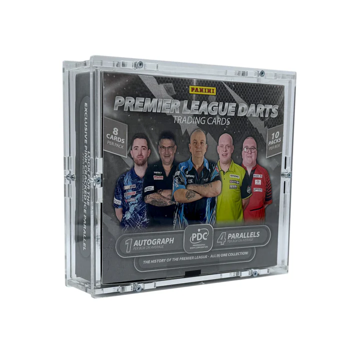 Akrylový box PANINI PDC Premier League Darts Box