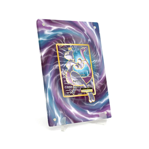 Akrylové pouzdro s rozšířenou ilustrací Pokemon Mewtwo-EX Evolutions (EVO) #103