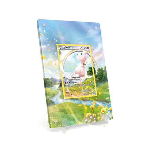 Akrylové pouzdro s rozšířenou ilustrací Pokemon Mew XY Promos (XYP) #XY110