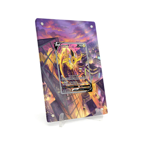 Akrylové pouzdro s rozšířenou ilustrací Pokemon Jolteon V Sword-Shield Promos #SWSH183