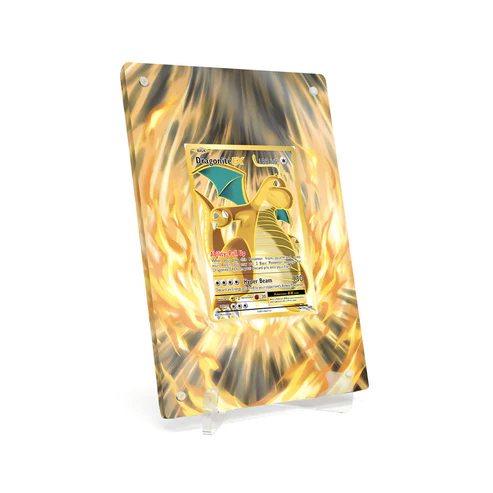 Akrylové pouzdro s rozšířenou ilustrací Pokemon Dragonite-EX Evolutions (EVO) #106