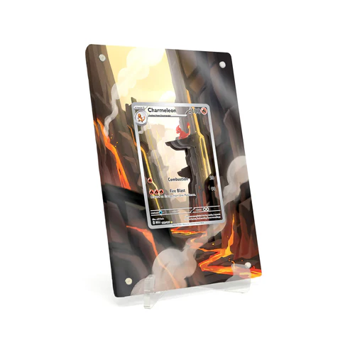 Akrylové pouzdro s rozšířenou ilustrací Pokemon Charmeleon 151 (MEW) #169