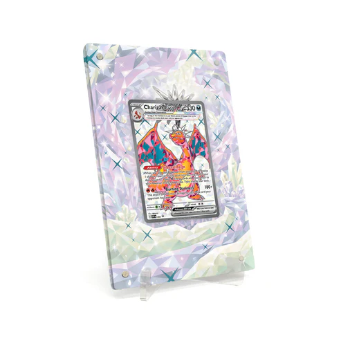 Akrylové pouzdro s rozšířenou ilustrací Pokemon Charizard ex Scarlet-Violet Promos (SVP) #056