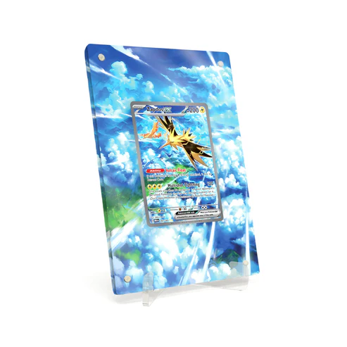 Akrylové pouzdro s rozšířenou ilustrací Pokemon Zapdos ex 151 MEW #202