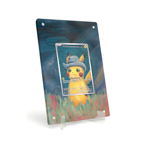 Akrylové pouzdro s rozšířenou ilustrací Pokemon Pikachu With Grey Felt Hat SVP 085