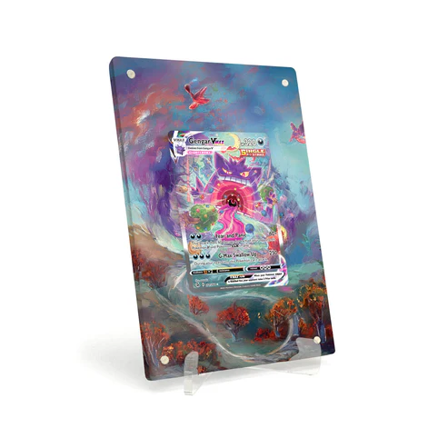 Akrylové pouzdro s rozšířenou ilustrací Pokemon Gengar Vmax FST 271