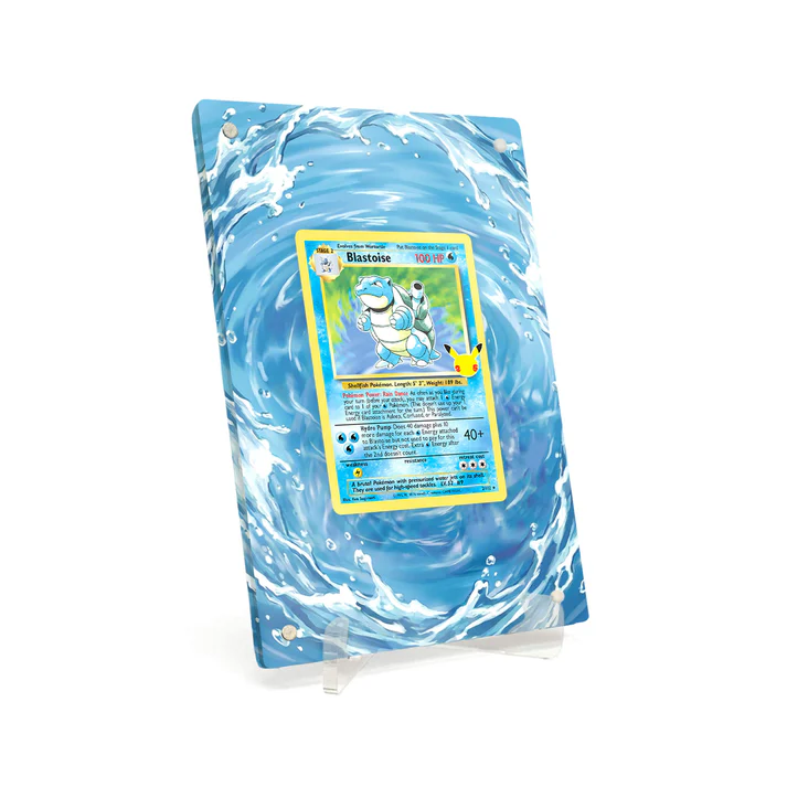 Akrylové pouzdro s rozšířenou ilustrací Pokemon Blastoise Celebrations CEL #2