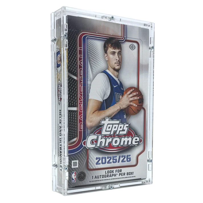Akrylový box Topps Chrome Basketball boxes