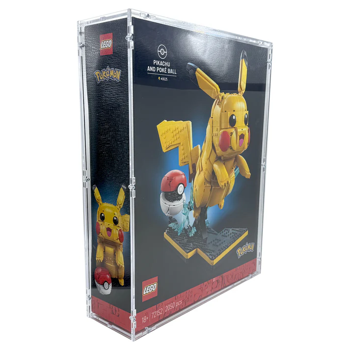 Akrylový box Lego Pokemon 72152 Pikachu and Pokeball