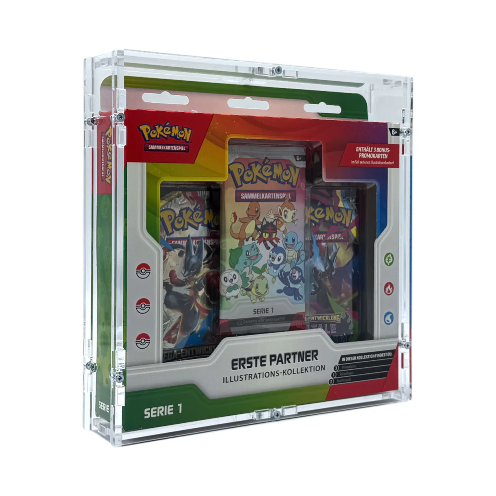 Akrylový box Pokémon First Partner Illustration Collection 2026
