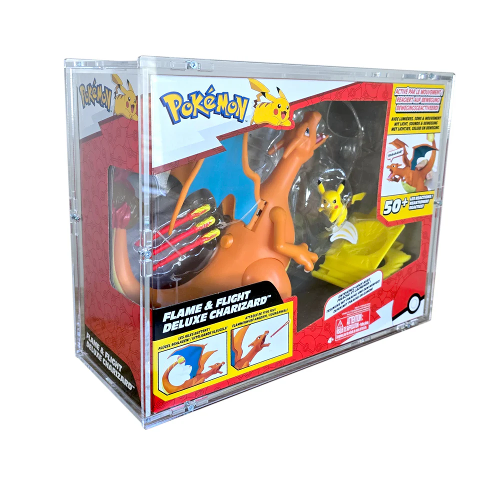 Akrylový box Pokémon FLAME & FLIGHT DELUXE CHARIZARD Box