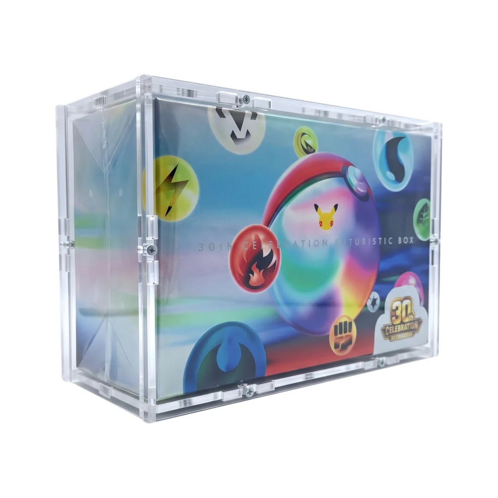 Akrylový box Japonský Pokémon 30th Celebration Futuristic Box