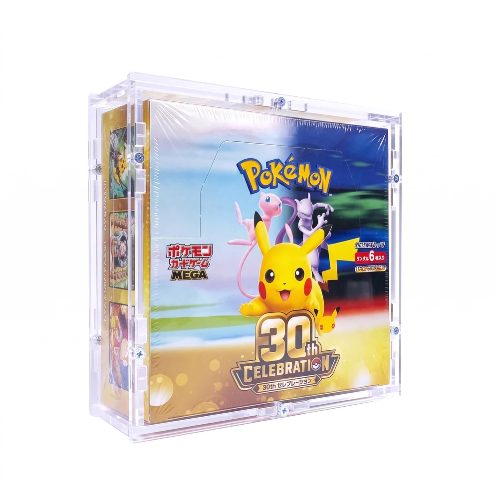 Akrylový box Japonský Pokémon 30th Celebration Anniversary display