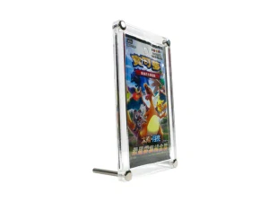 Akrylové pouzdro Pokémon Japonský booster 4mm - kovové nožky