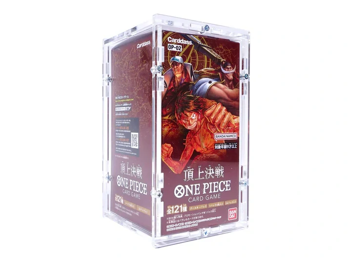 Akrylový box One Piece OP-01, OP-02, OP-03 japonský booster box