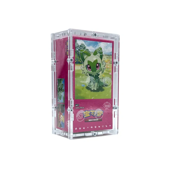 Akrylový box Pokémon Gem Pack Booster Box - čínský