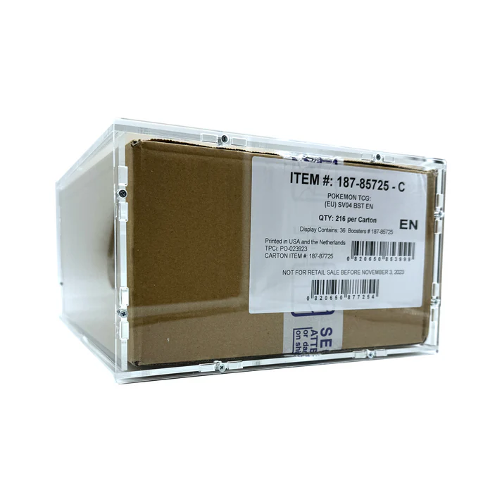Akrylový box Pokémon 6x 36er Display Case