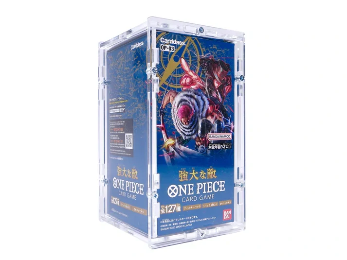 Akrylový box One Piece OP-01, OP-02, OP-03 japonský booster box